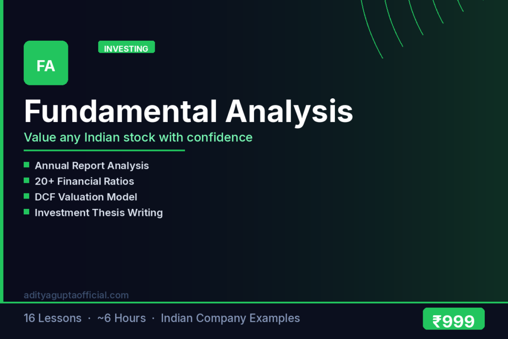 Fundamental Analysis Course